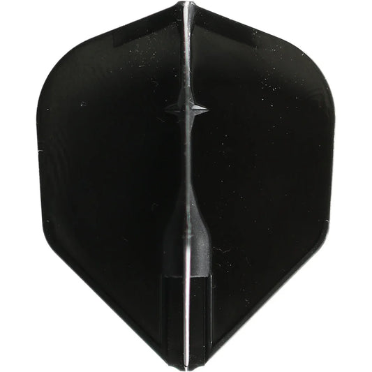 L-Style EZ Dart Flights - L3 Shape Black