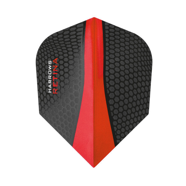 Harrows x Viper Retina Standard Flight Red Dart Flights