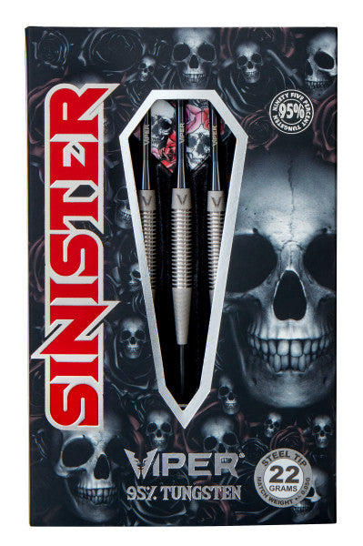 Viper Sinister Shark 95% Tungsten Steel Tip Dart Set 22g