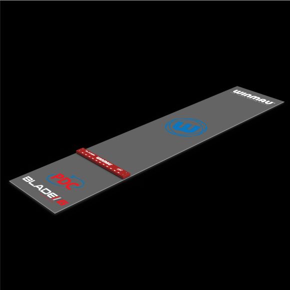 Winmau PDC Clearzone PVC Dart Mat with Integrated Oche