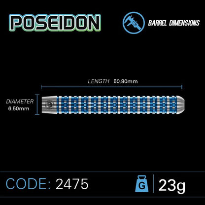 Poseidon 23 gram 90% Tungsten alloy