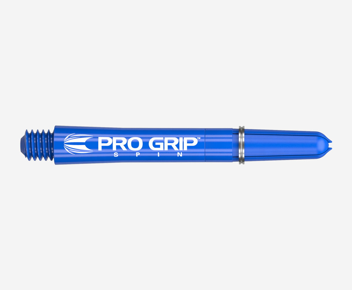 Target Pro Grip Nylon Spinning Dart Shafts Short Blue (3 Sets)