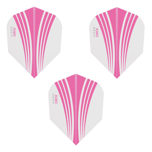 Viper V-100 Oryx Dart Flights Standard Pink/White