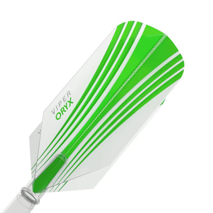 Viper V-100 Flights Oryx Slim Green/White Dart Flights