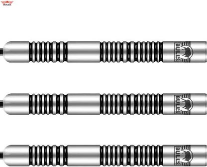 Bull's NL Lightning White 90% Tungsten 25 gram Steel Tip Dart Set