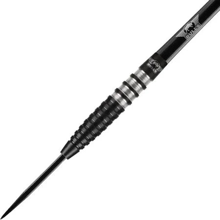 Bull's NL Lightning Black 90% Tungsten 25 gram Steel Tip Dart Set