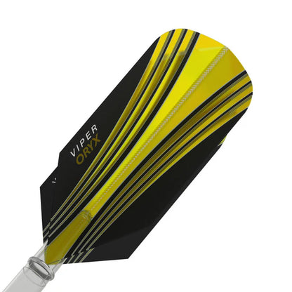 Viper V-100 Flights Oryx Slim Yellow/Black Dart Flights