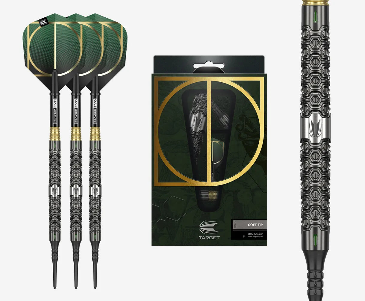 Target Cult 10 Soft Tip Darts 90% Tungsten 20g