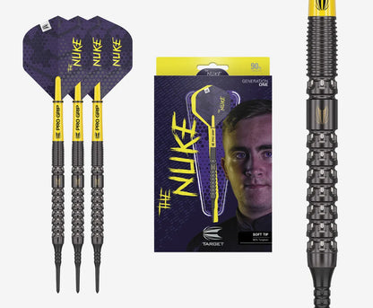 Target Luke Littler G1 Soft Tip Darts 90% Tungsten 19g