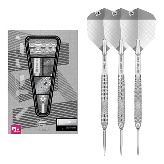 Target Nastri Swiss Point Steel Tip Darts 90% Tungsten 23g