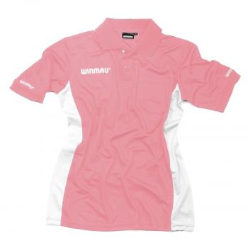 Winmau Wincool Women's Dart Shirt - Wild Roses Pink - Double Extra Large (2XL)
