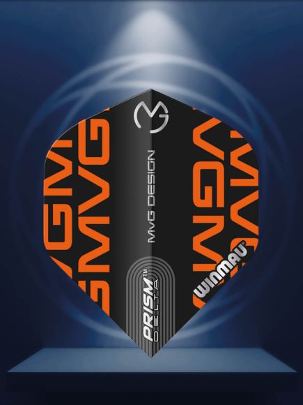 Prism Delta MvG (Michael Van Gerwen) Orange Logo Extra Thick