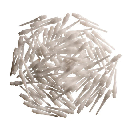 Viper Tufflex Tips III 2BA 100Ct Soft Dart Tips - White