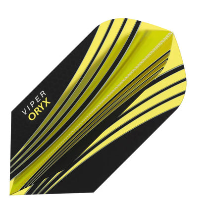 Viper V-100 Flights Oryx Slim Yellow/Black Dart Flights