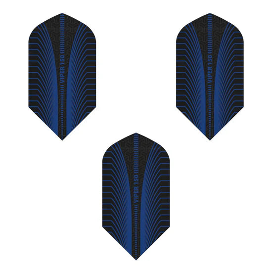 Viper V-150 Flights Slim Blue Black