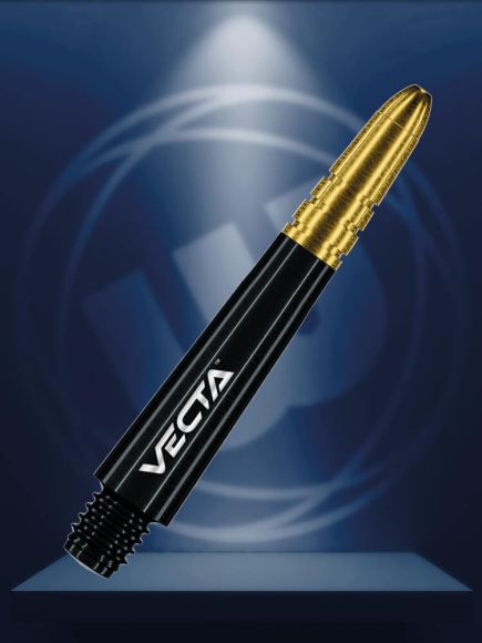 Winmau Vecta Black with Gold Short